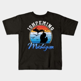 Ishpeming Michigan Kids T-Shirt